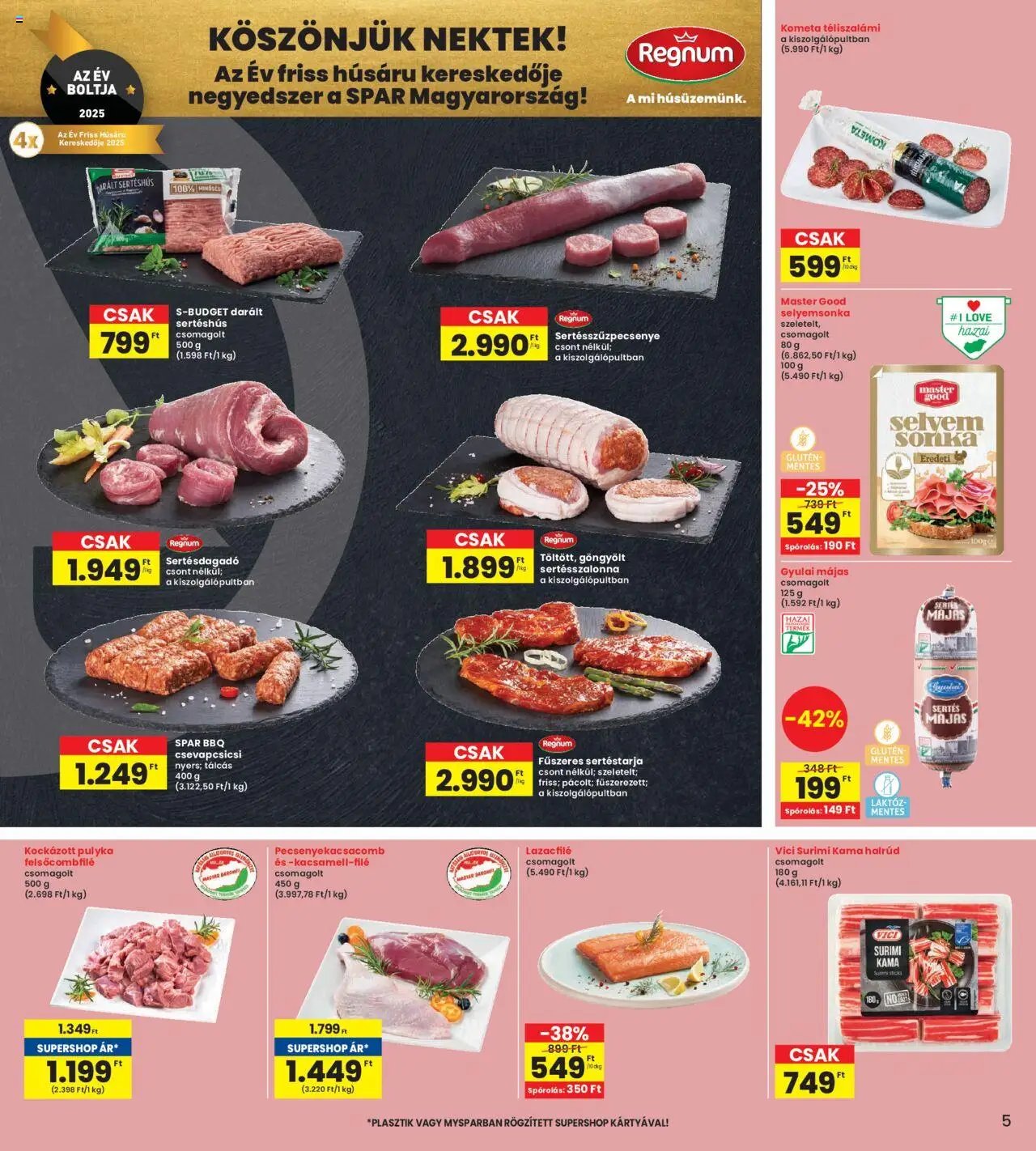 Interspar újság 2025.09.18. Akciós újság Interspar (2025-09-18 - 2025-09-24)