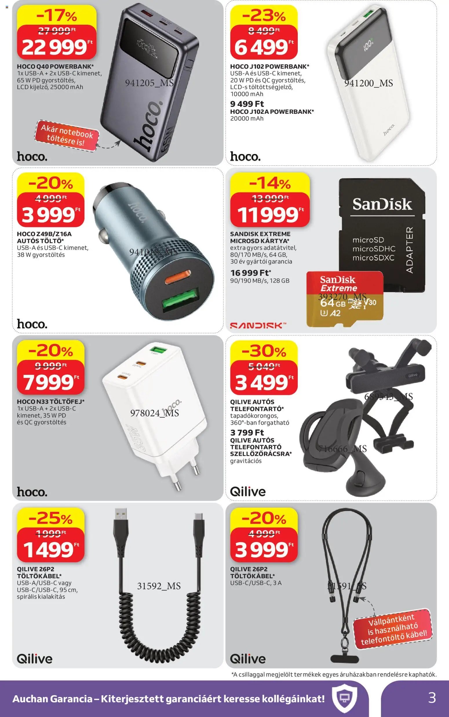 Auchan újság 2026.04.16. Auchan Elektronikai ajánlataink (2026-04-16 - 2026-04-29)