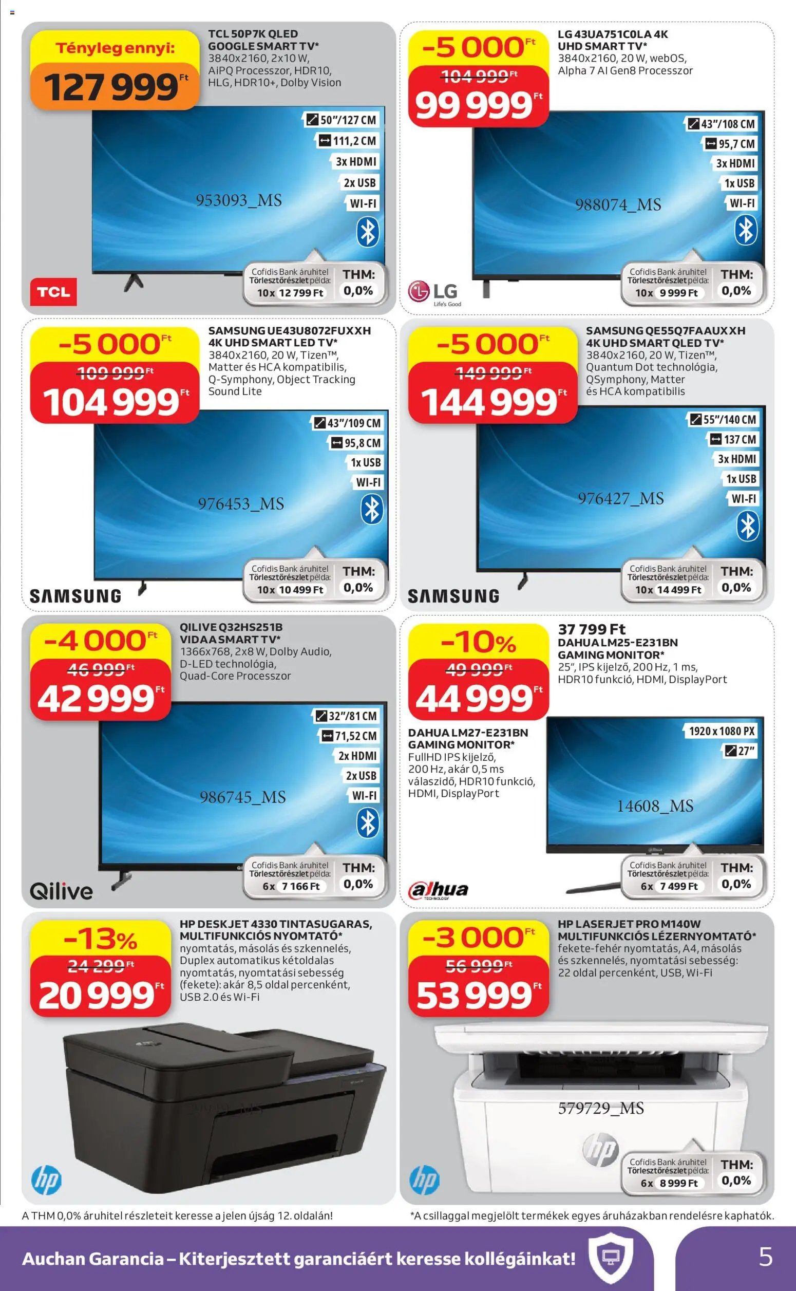 Auchan újság 2026.04.16. Auchan Elektronikai ajánlataink (2026-04-16 - 2026-04-29)