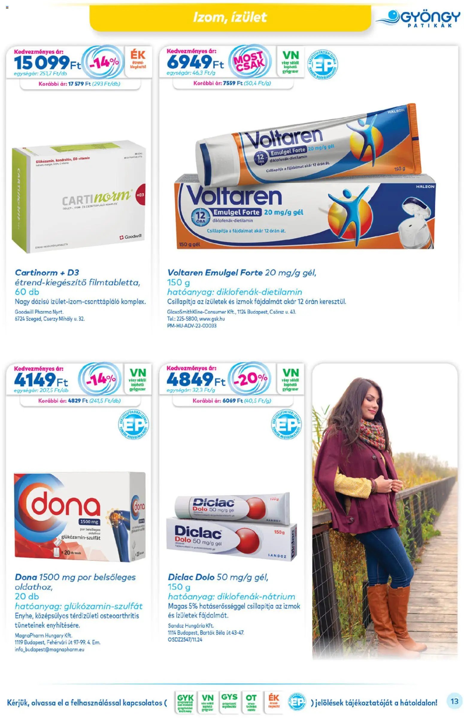 Gyöngy Patikák újság 2026.03.01. Gyöngy Patikák akciós újság (2026-03-01 - 2026-03-31)