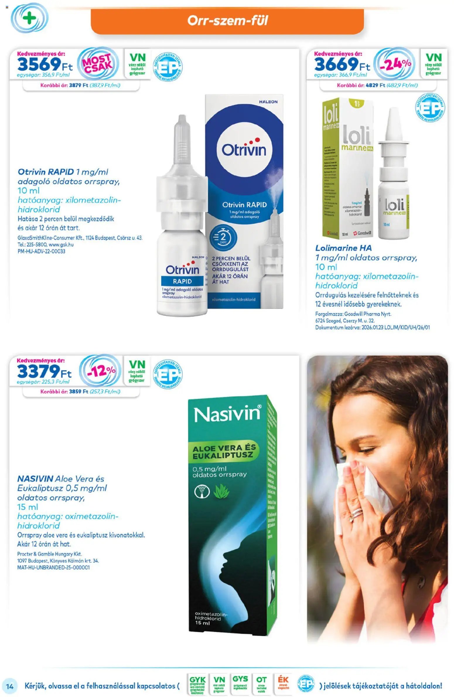 Gyöngy Patikák újság 2026.03.01. Gyöngy Patikák akciós újság (2026-03-01 - 2026-03-31)