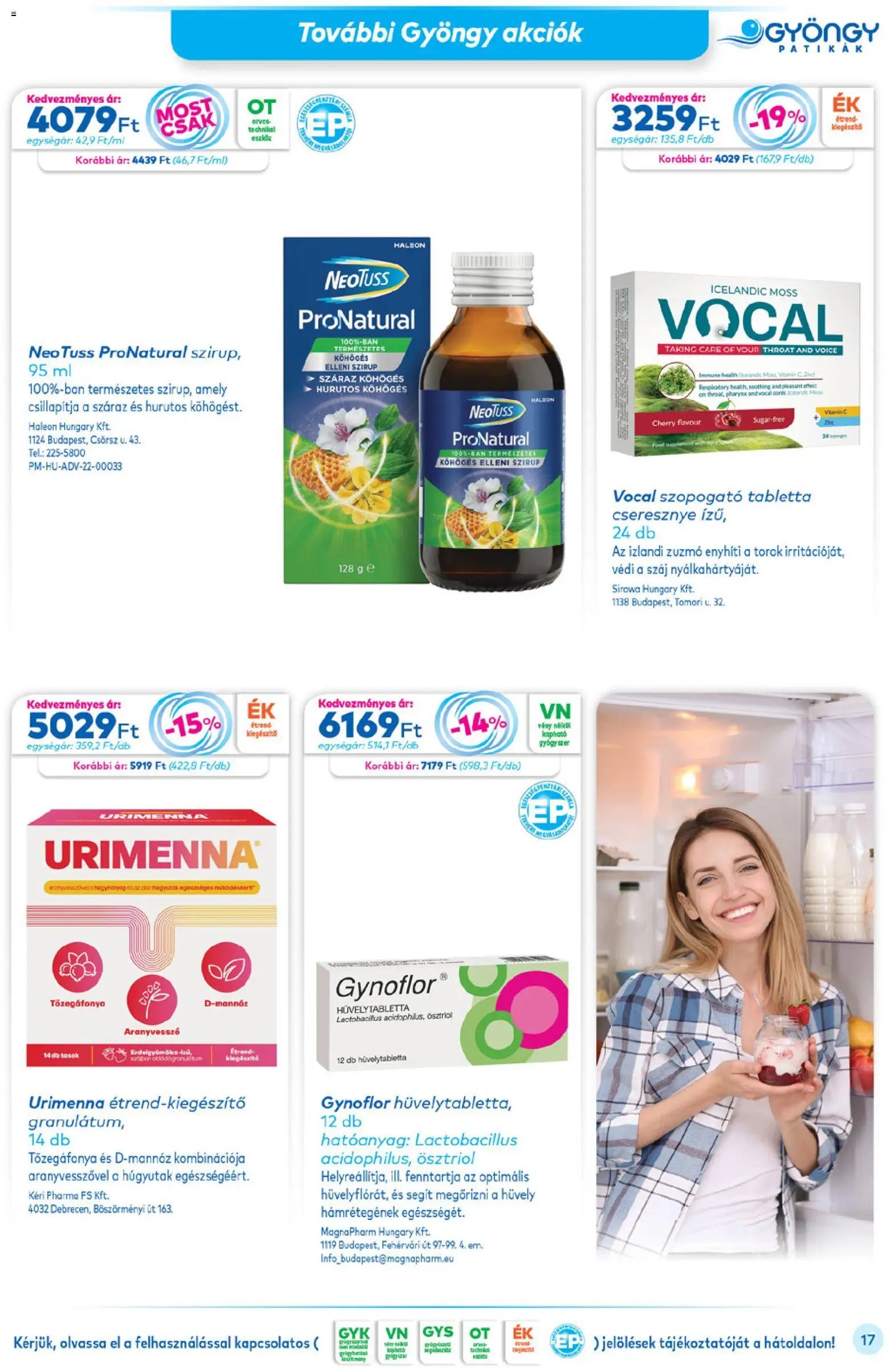 Gyöngy Patikák újság 2026.03.01. Gyöngy Patikák akciós újság (2026-03-01 - 2026-03-31)