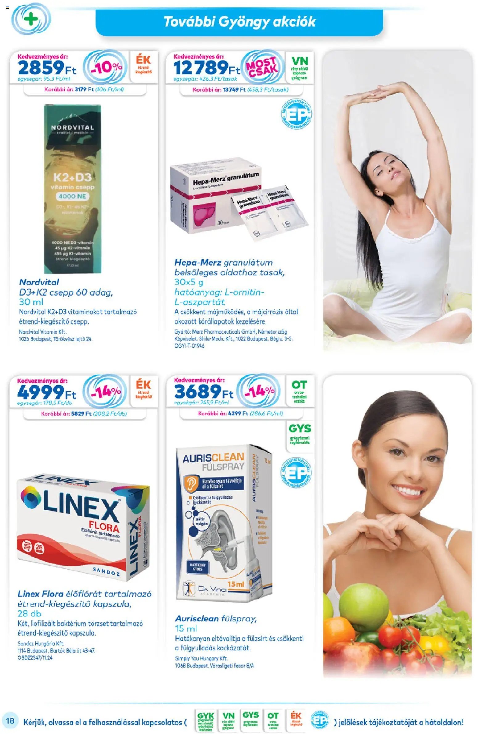 Gyöngy Patikák újság 2026.03.01. Gyöngy Patikák akciós újság (2026-03-01 - 2026-03-31)
