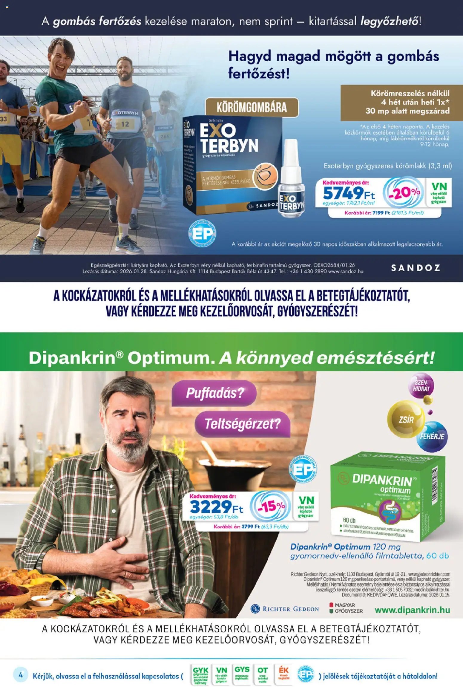 Gyöngy Patikák újság 2026.03.01. Gyöngy Patikák akciós újság (2026-03-01 - 2026-03-31)