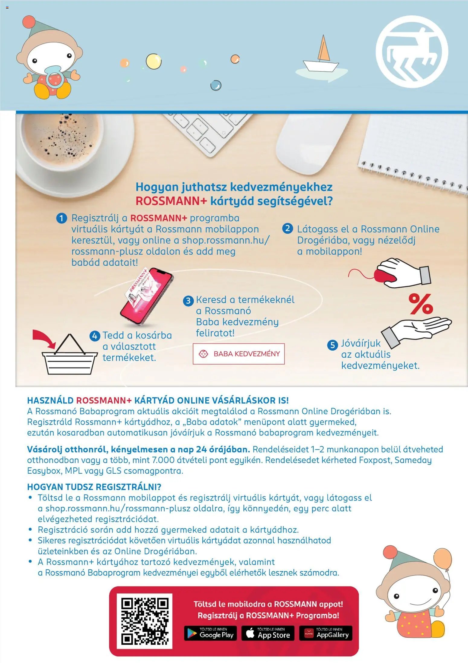 Rossmann újság 2026.03.09. Rossmann Babaprogram (2026-03-09 - 2026-04-05)