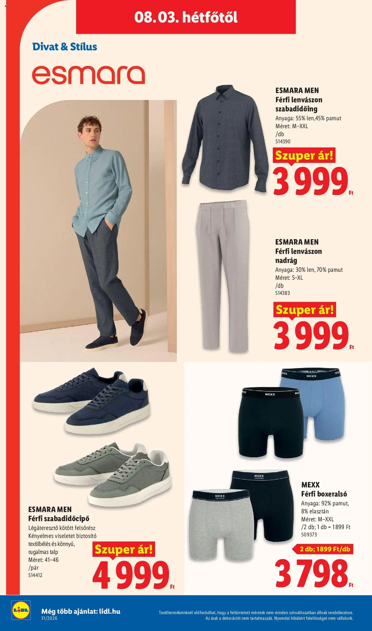 Lidl újság 2026.07.30. Lidl Nonfood kínálatunk