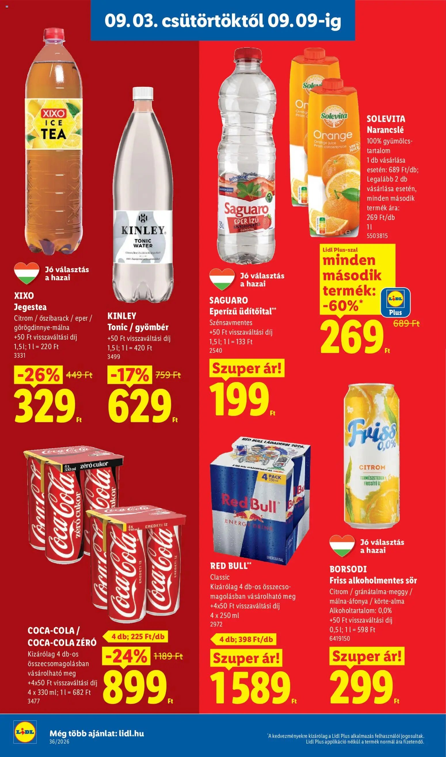 Lidl újság 2026.09.03. Lidl akciós újság