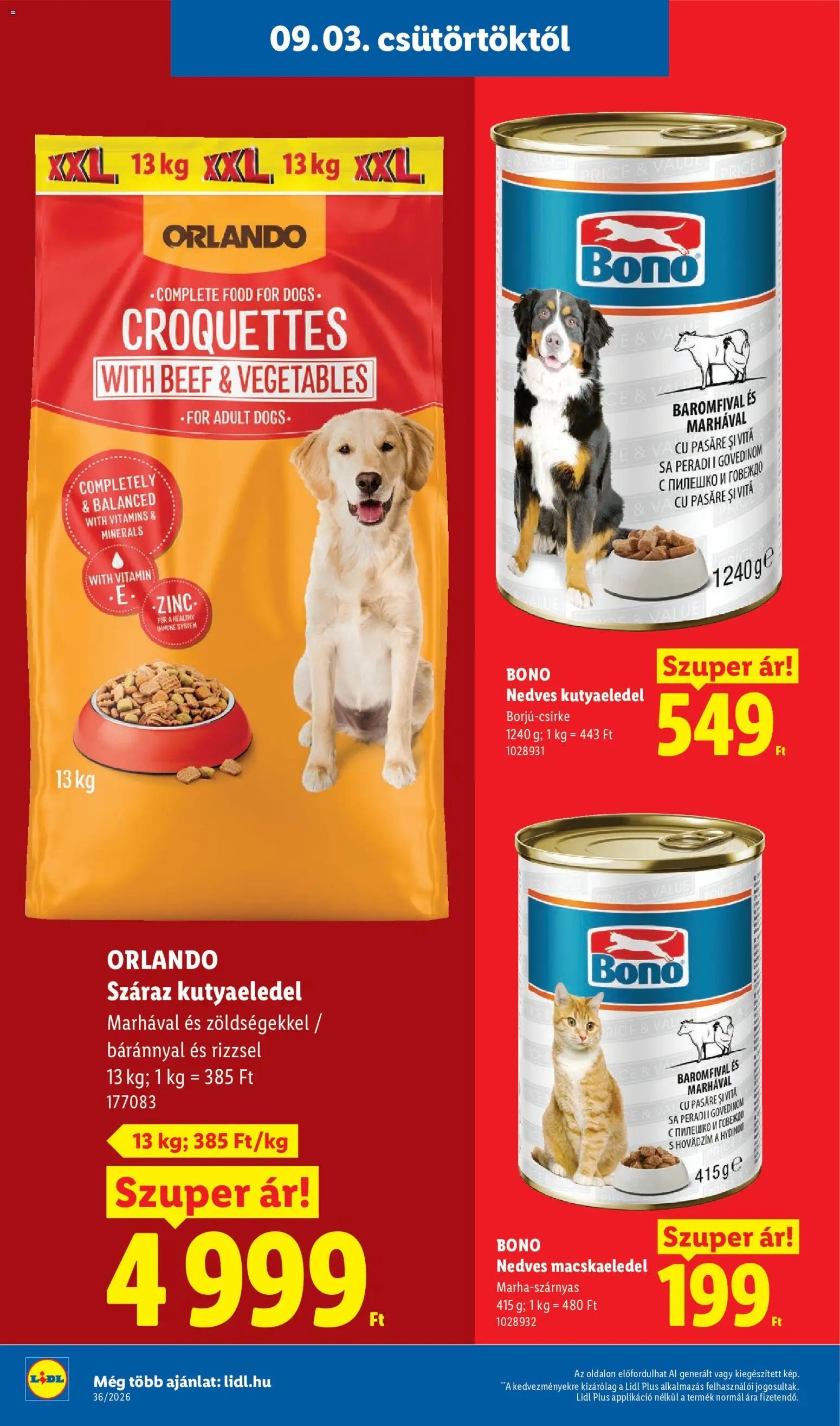 Lidl újság 2026.09.03. Lidl akciós újság
