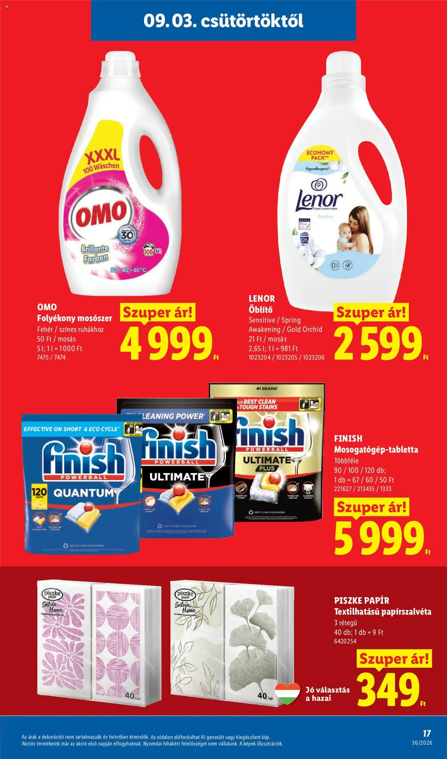 Lidl újság 2026.09.03. Lidl akciós újság