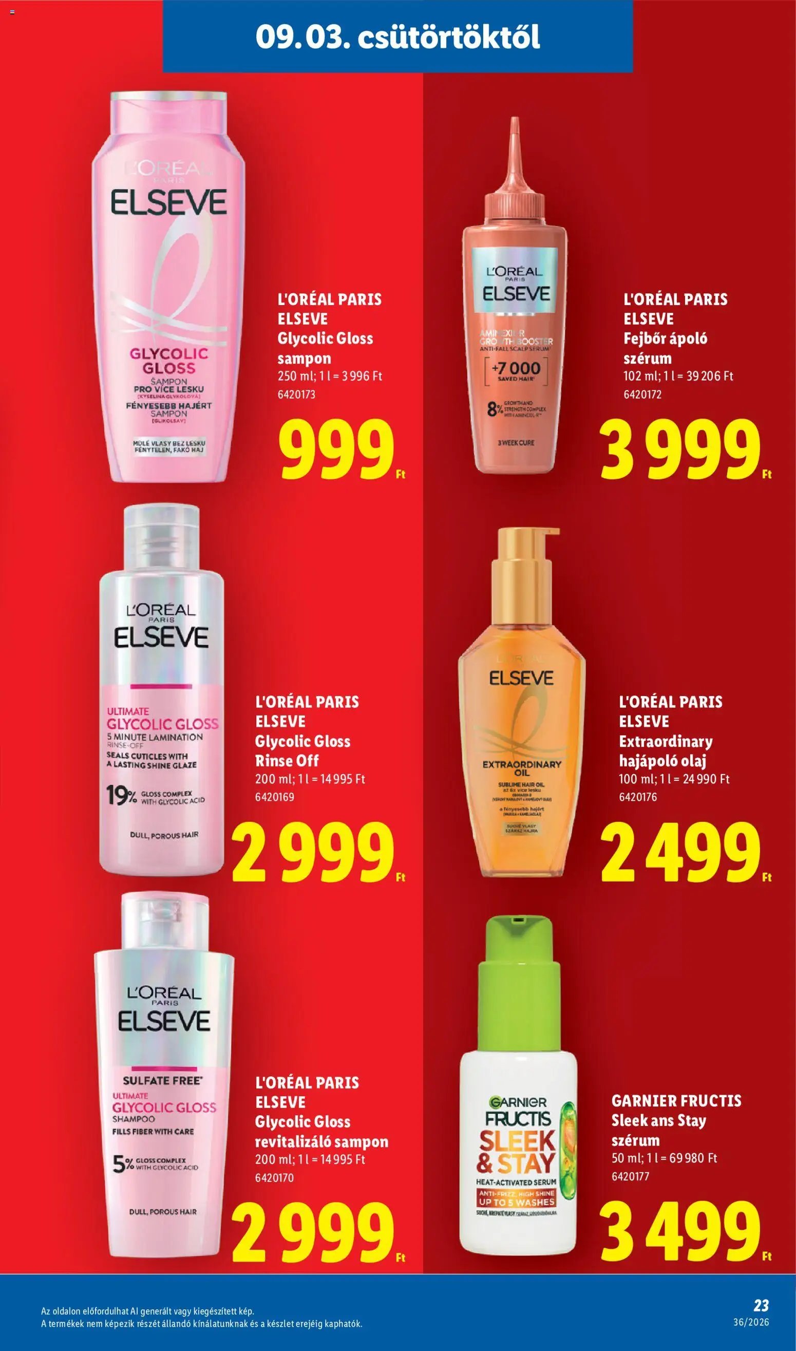 Lidl újság 2026.09.03. Lidl akciós újság