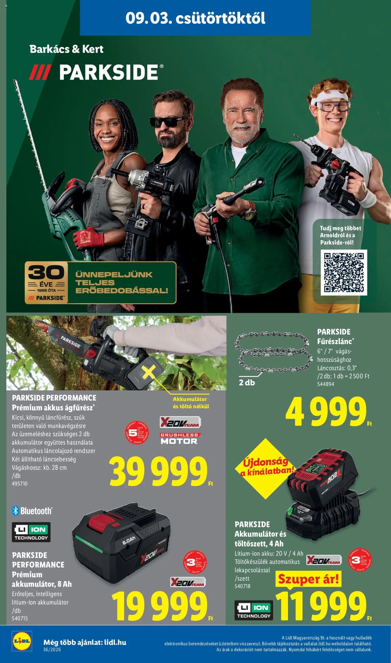 Lidl újság 2026.09.03. Lidl akciós újság