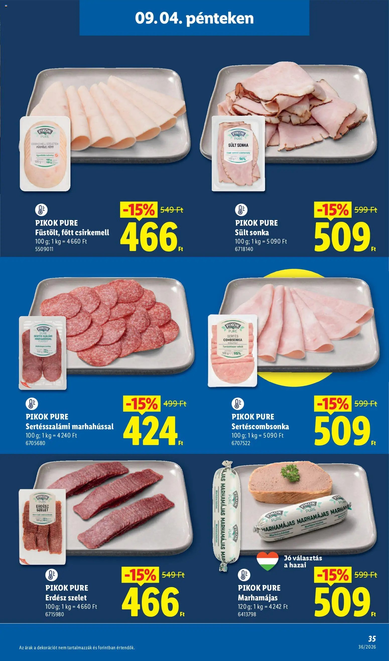 Lidl újság 2026.09.03. Lidl akciós újság