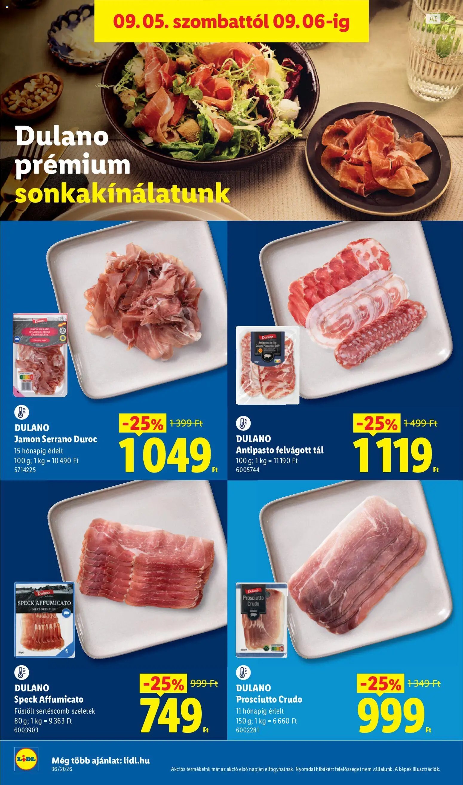 Lidl újság 2026.09.03. Lidl akciós újság