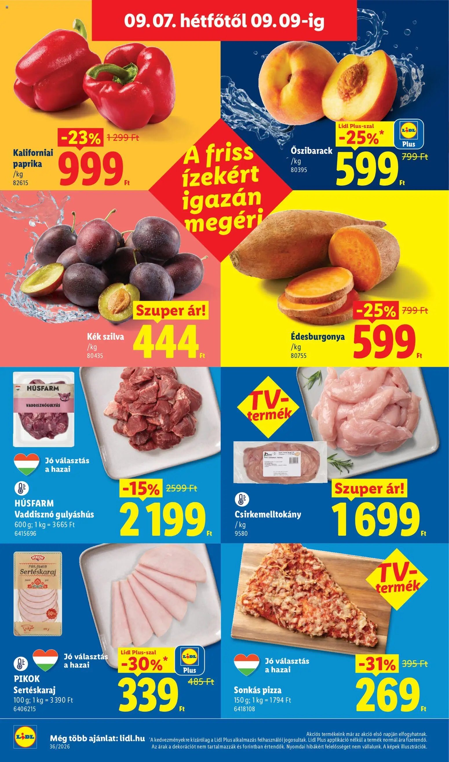 Lidl újság 2026.09.03. Lidl akciós újság