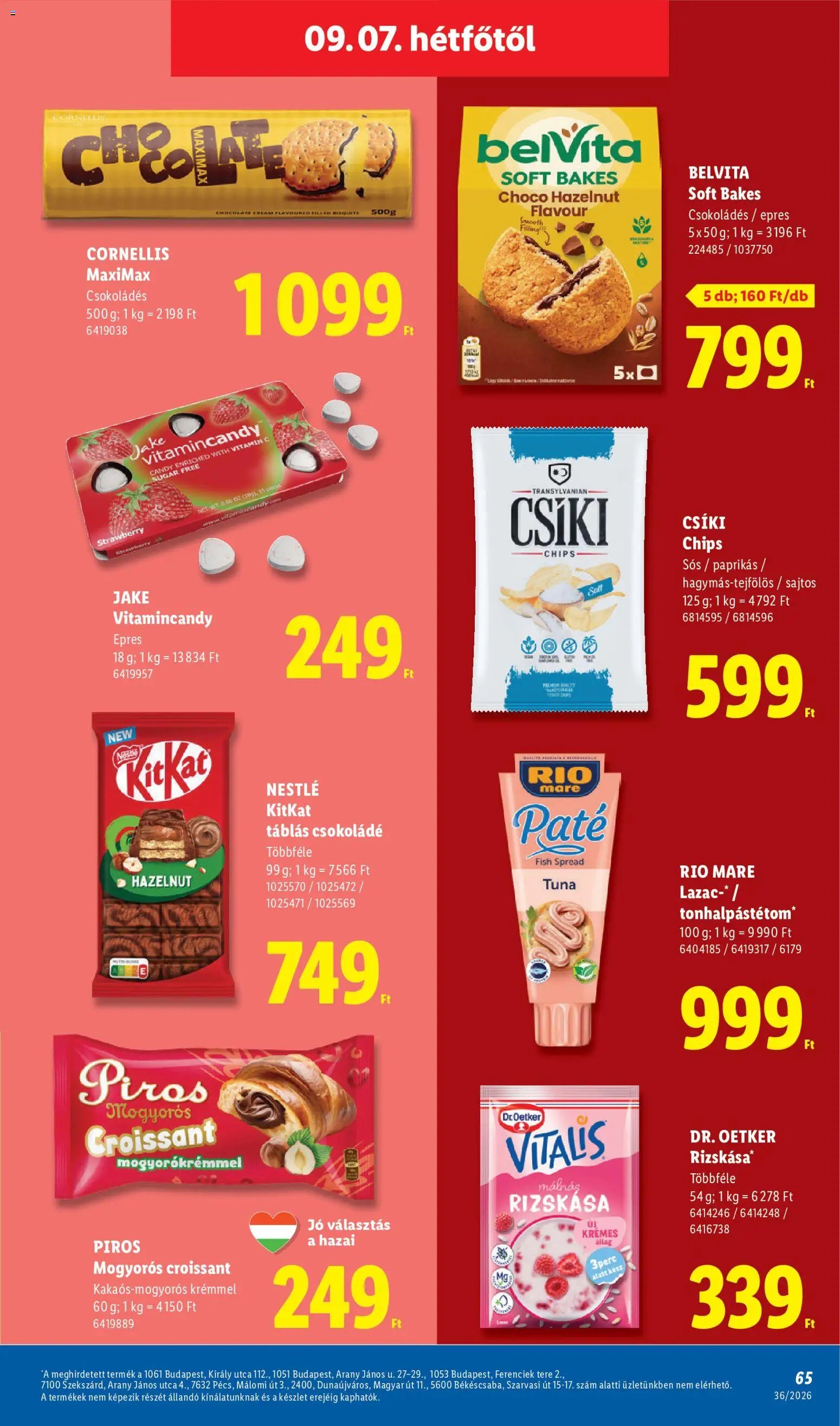 Lidl újság 2026.09.03. Lidl akciós újság