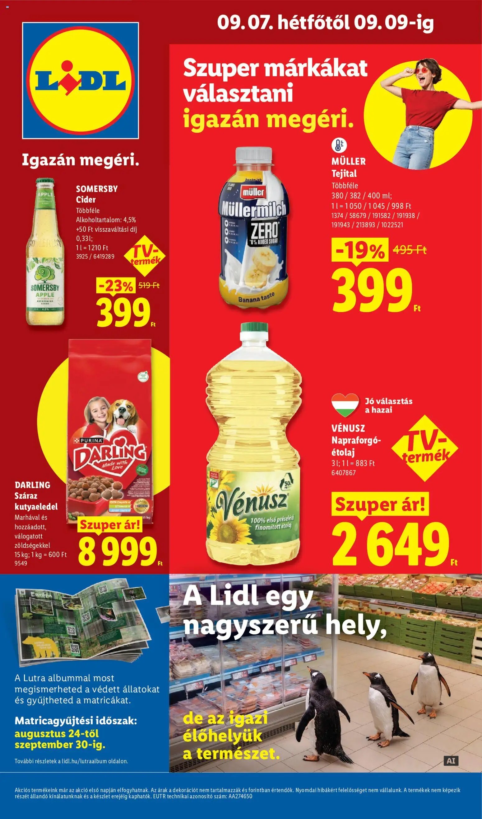 Lidl újság 2026.09.03. Lidl akciós újság