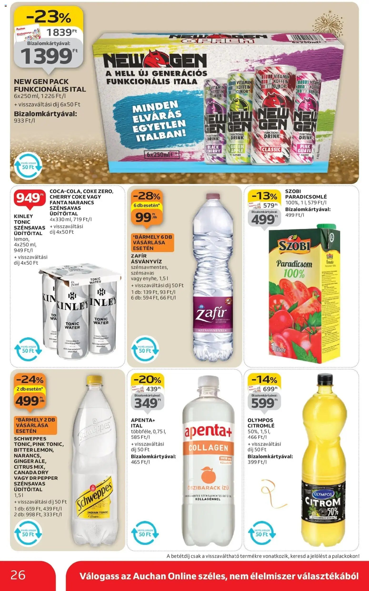 Auchan újság 2025.12.27. Kecskemét Akciós újság Auchan (2025-12-27 - 2025-12-31)