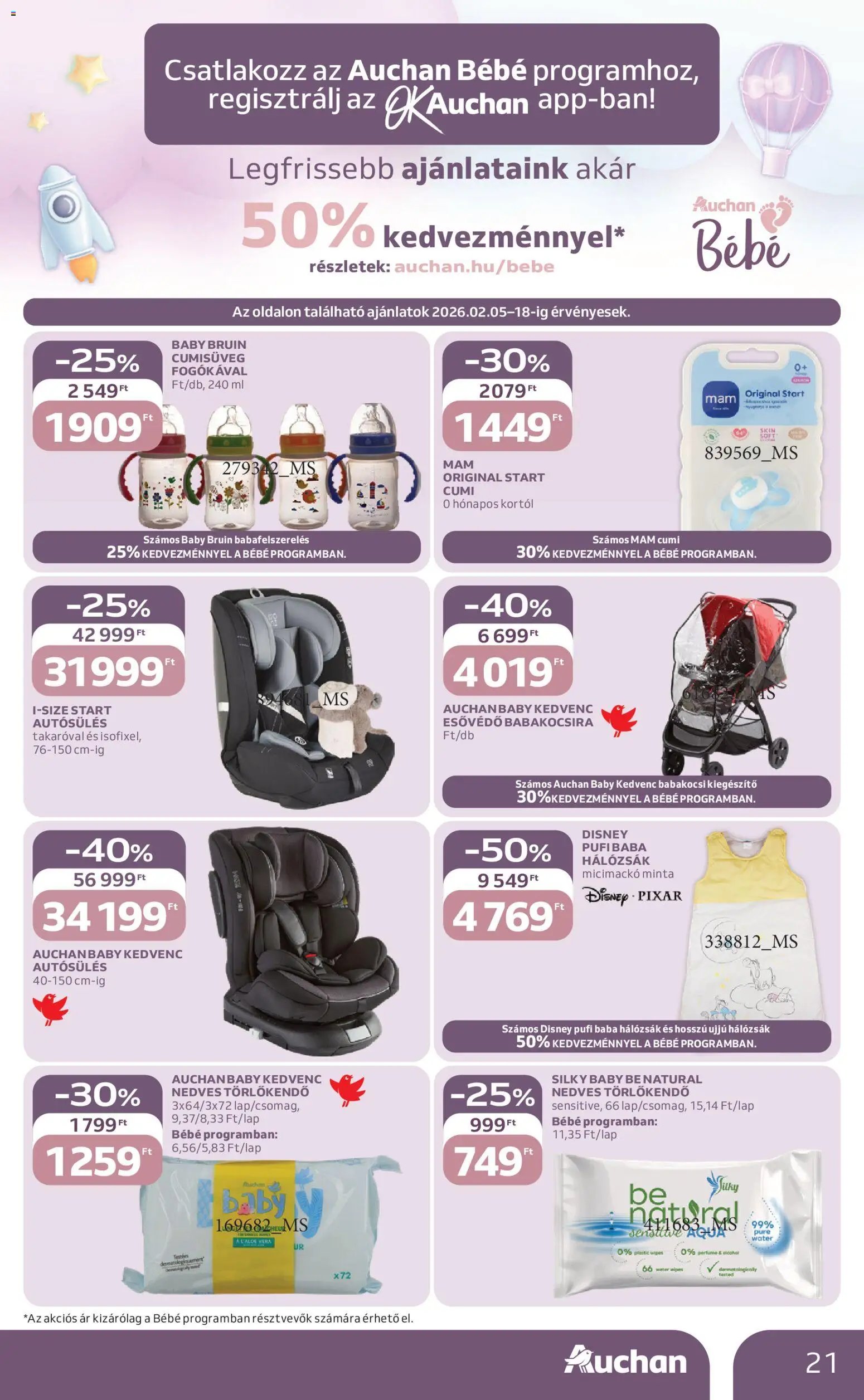 Auchan újság 2026.02.05. Akciós újság Auchan (2026-02-05 - 2026-02-11)