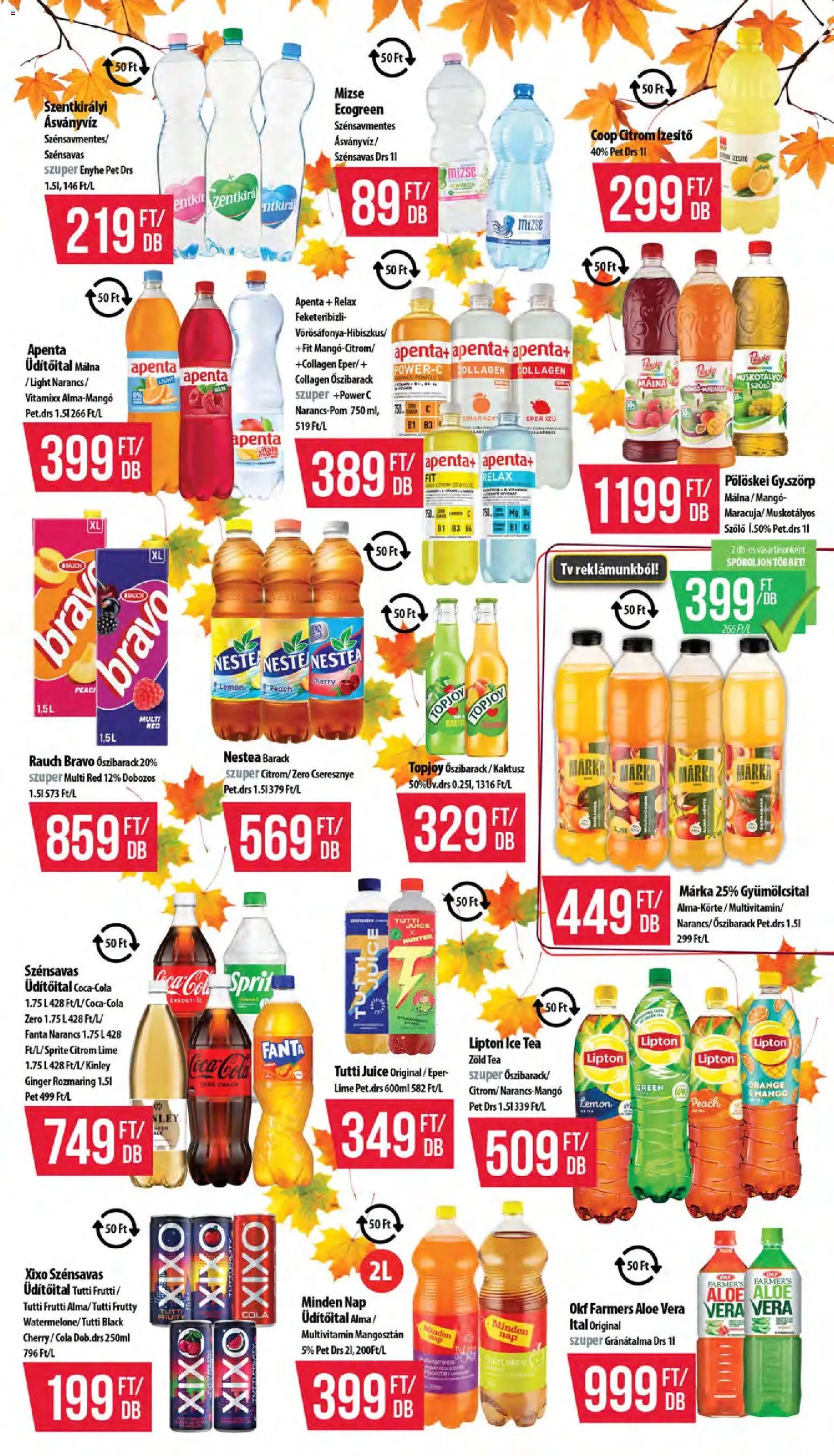 COOP akciós ujság 2026.10.15. 🎃 HALLOWEEN 🧡