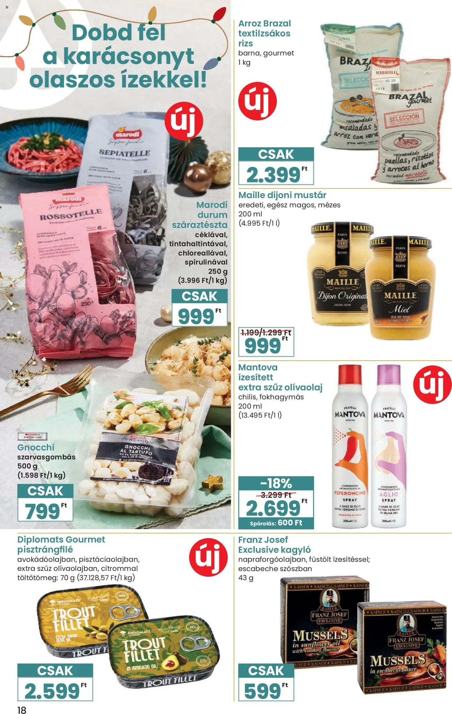 Spar újság 2025.11.27. Karácsonyi Ínyenc katalógus (2025-11-27 - 2025-12-27)