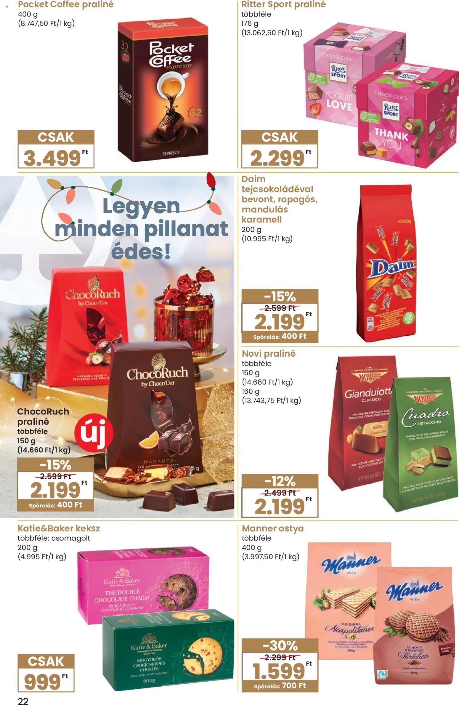 Spar újság 2025.11.27. Karácsonyi Ínyenc katalógus (2025-11-27 - 2025-12-27)