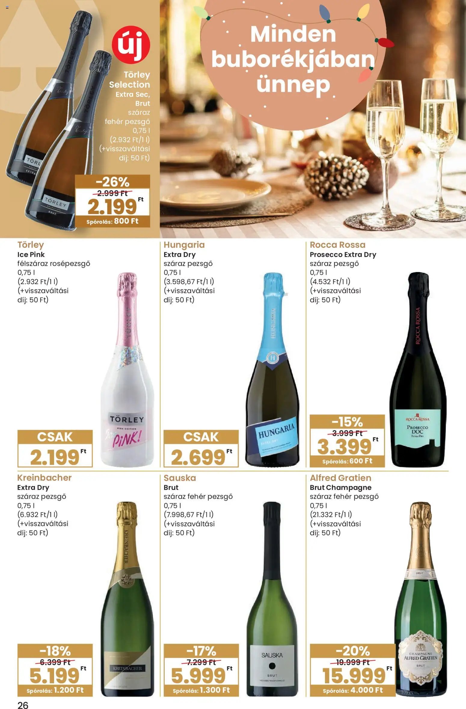 Spar újság 2025.11.27. Karácsonyi Ínyenc katalógus (2025-11-27 - 2025-12-27)