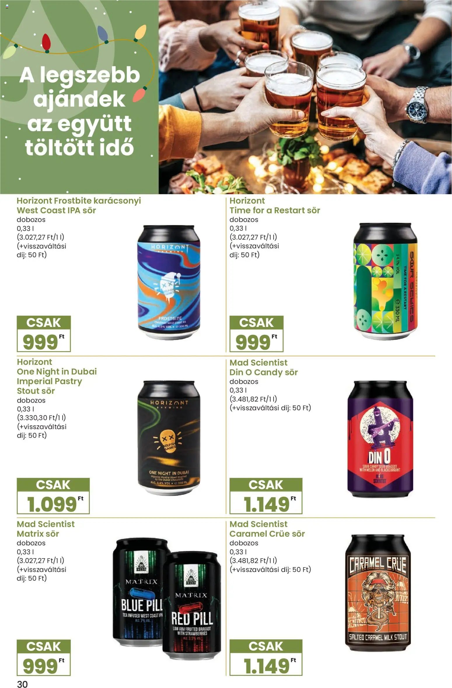 Spar újság 2025.11.27. Karácsonyi Ínyenc katalógus (2025-11-27 - 2025-12-27)