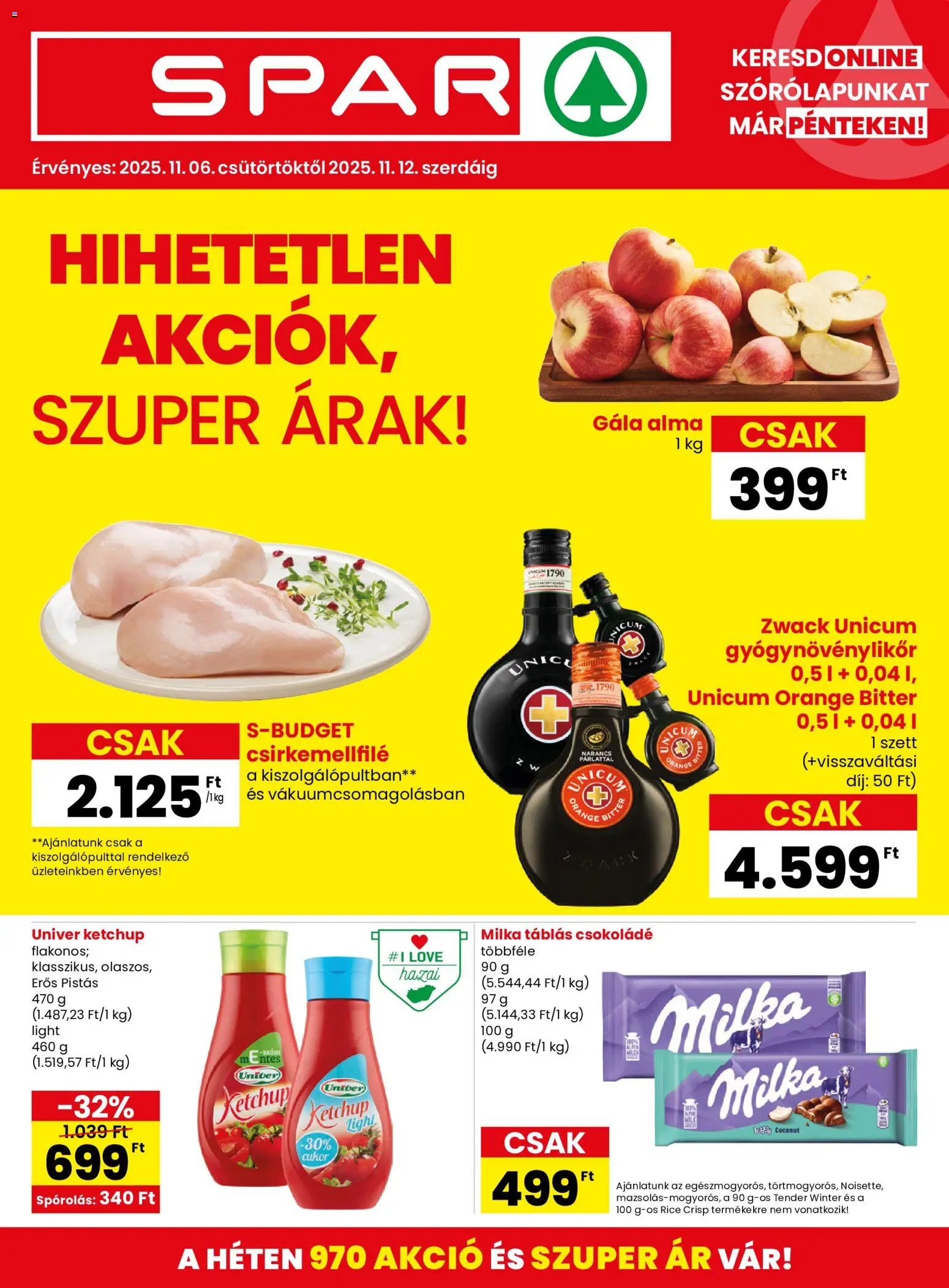 Spar újság 2025.11.06. Black Friday (2025-11-06 - 2025-11-12)