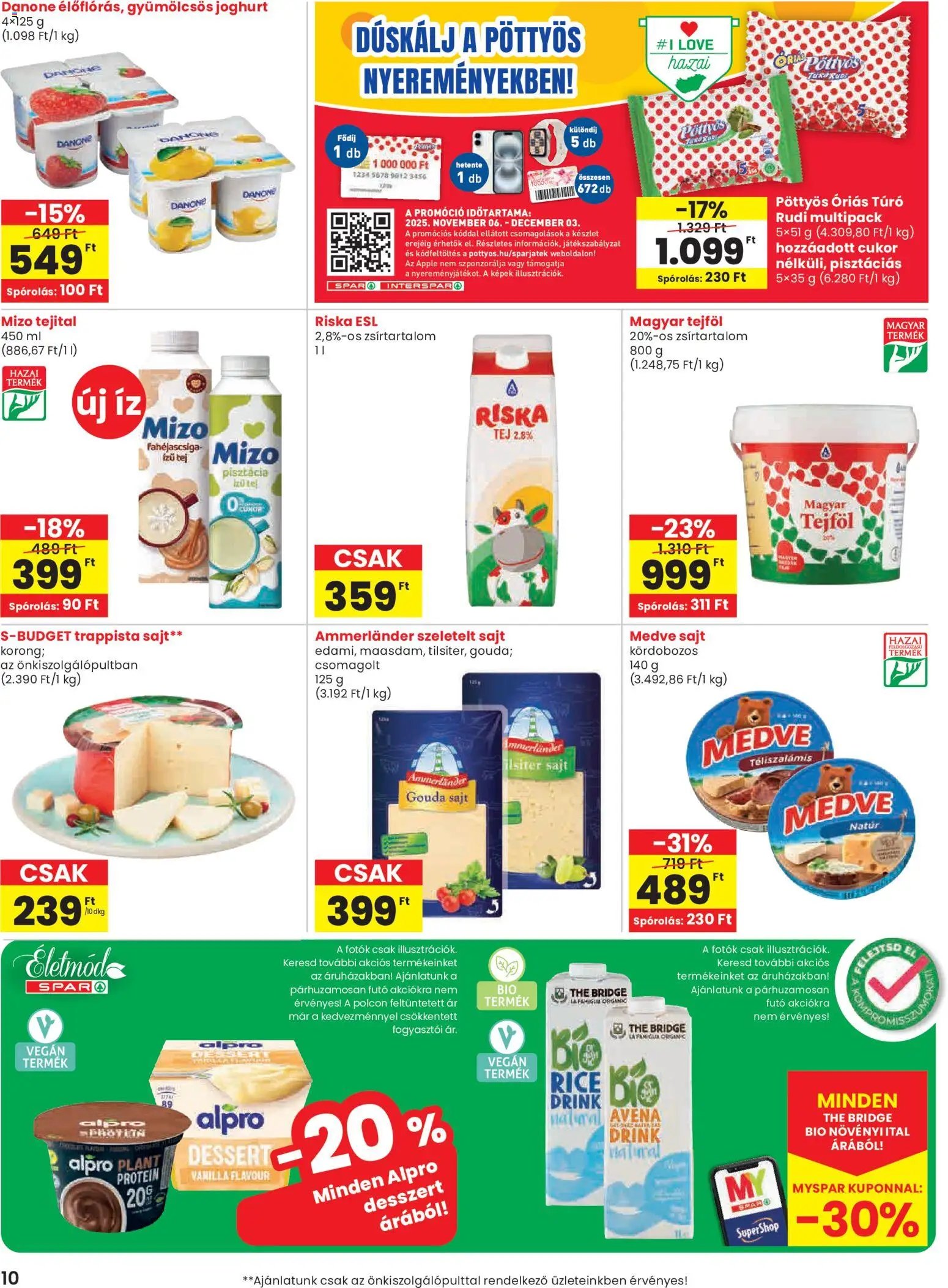 Spar újság 2025.11.06. Black Friday (2025-11-06 - 2025-11-12)