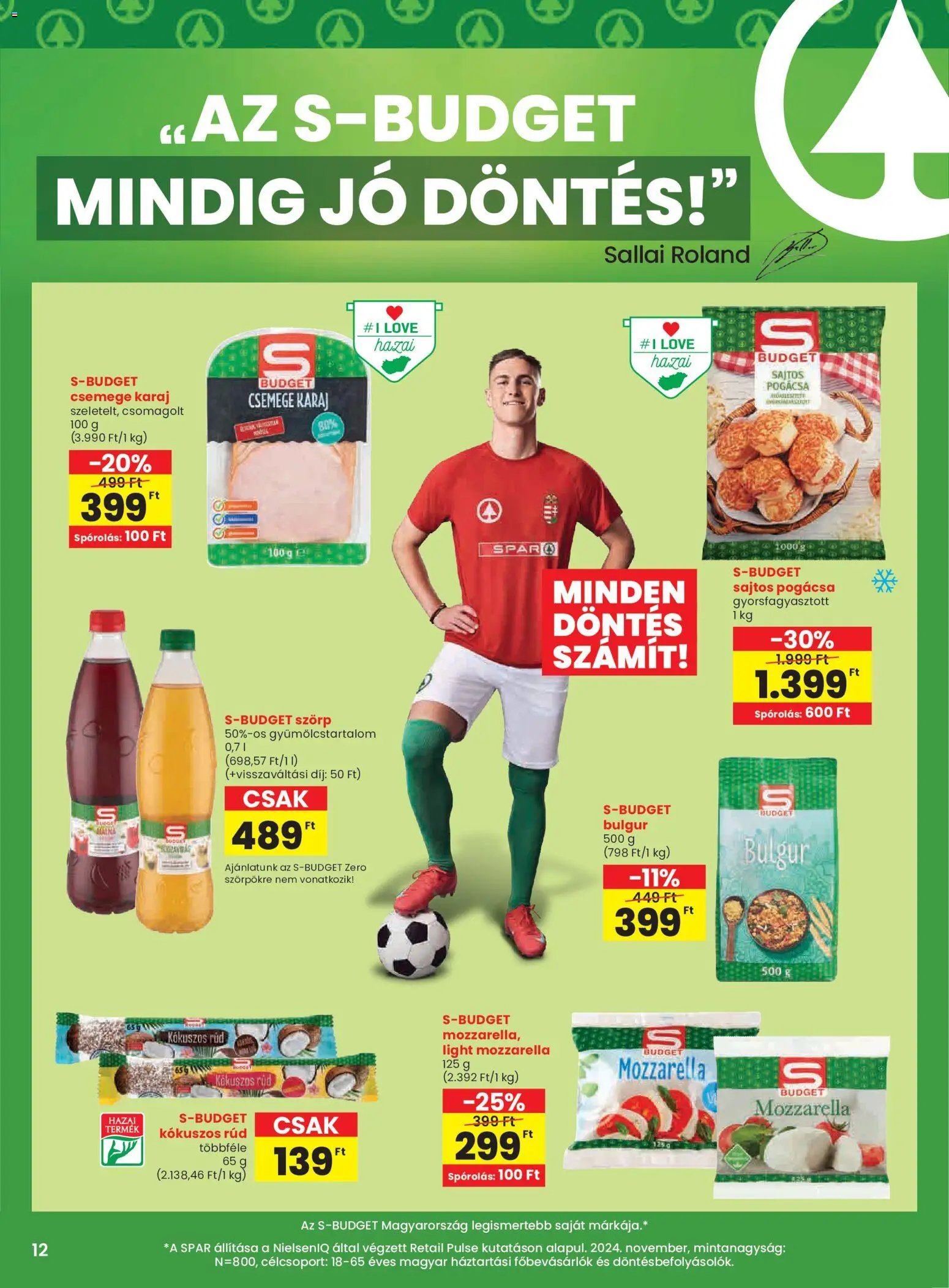 Spar újság 2025.11.06. Black Friday (2025-11-06 - 2025-11-12)