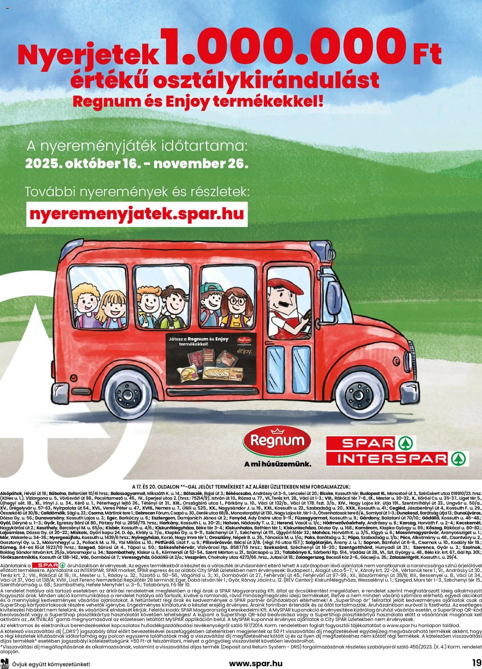 Spar újság 2025.11.06. Black Friday (2025-11-06 - 2025-11-12)