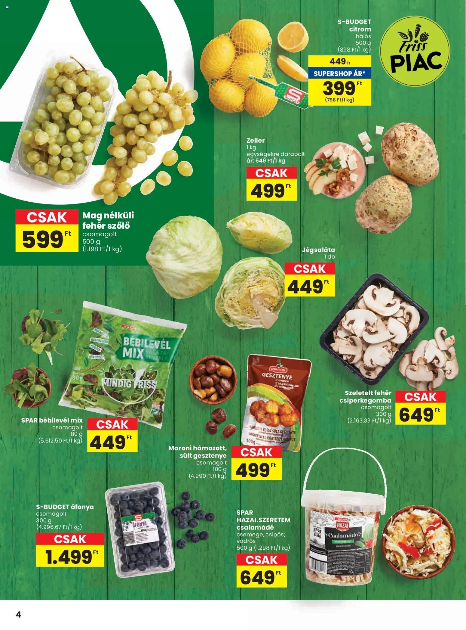 Spar újság 2025.11.06. Black Friday (2025-11-06 - 2025-11-12)