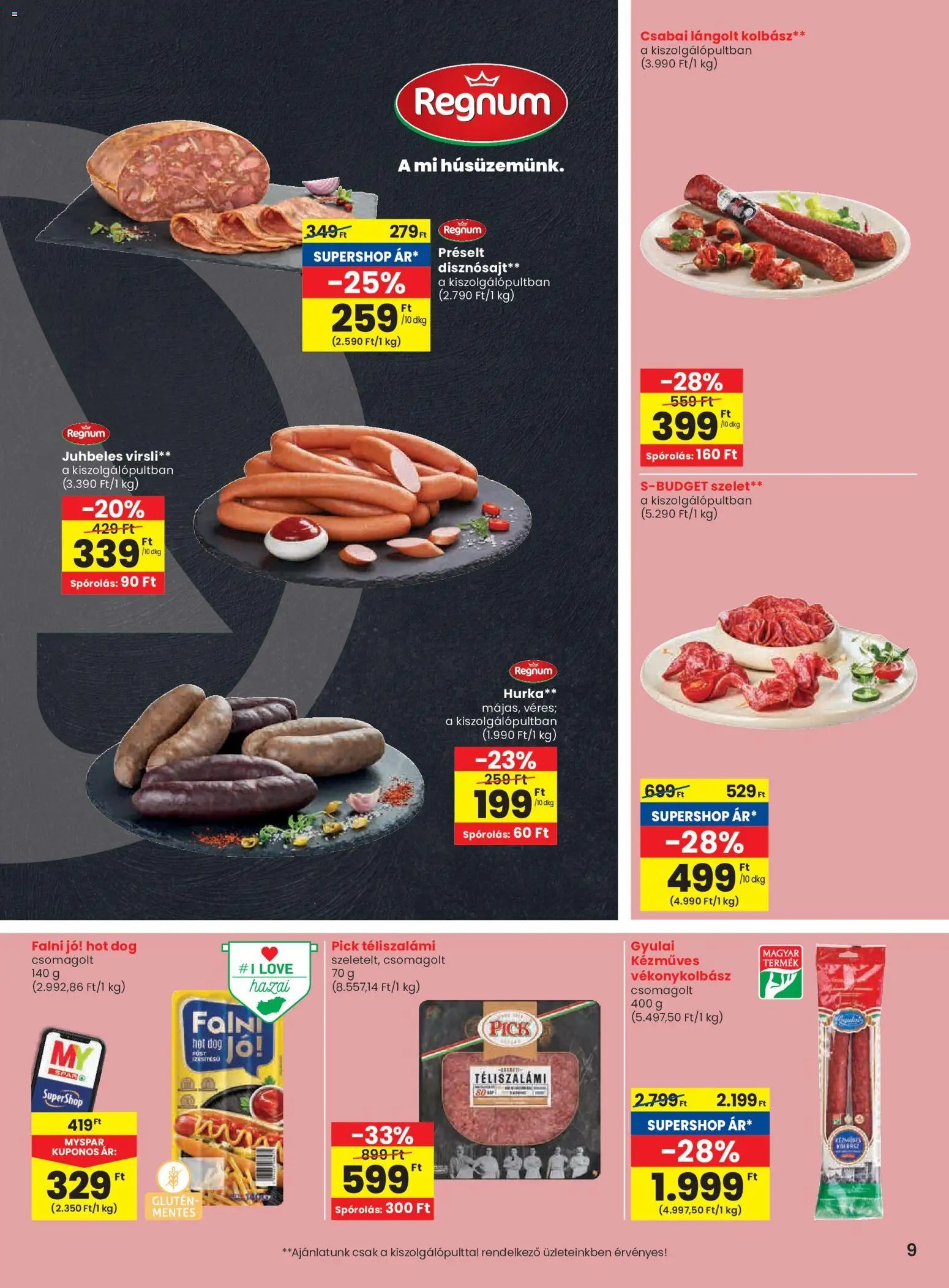 Spar újság 2025.11.06. Black Friday (2025-11-06 - 2025-11-12)