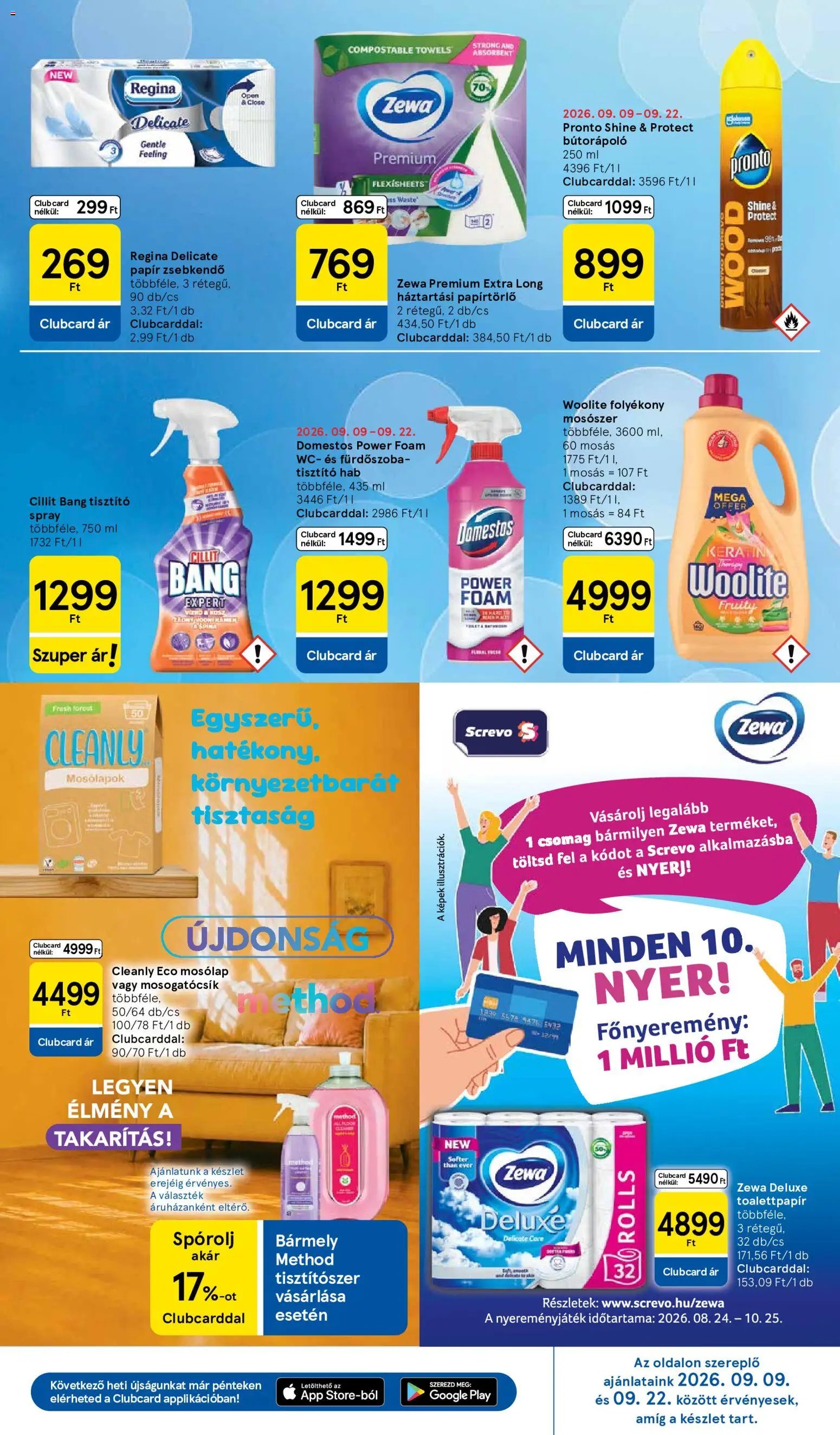 Tesco újság 2026.09.17. Tesco aktuális akciós újság