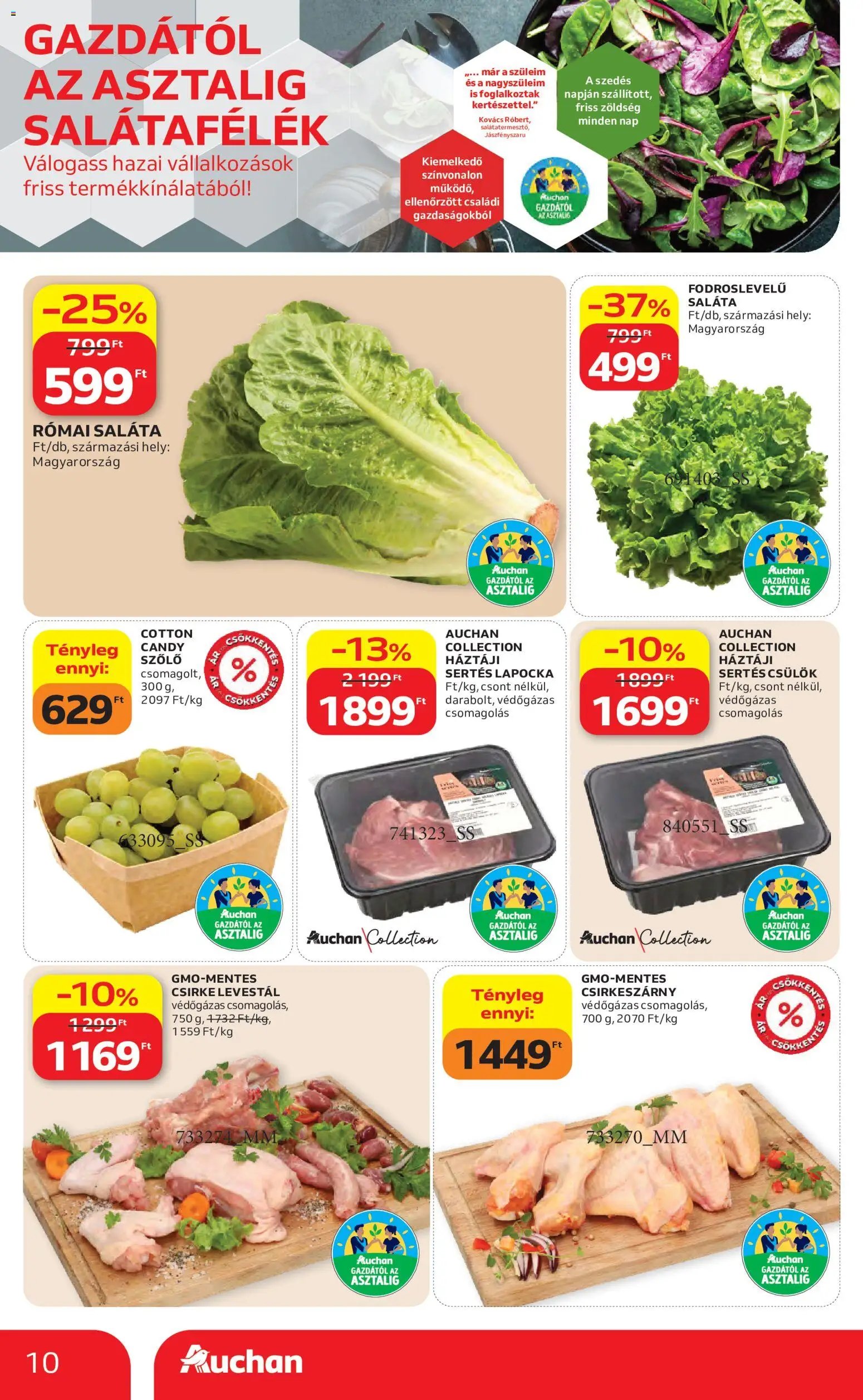 Auchan újság 2026.10.08. Auchan akciós újság