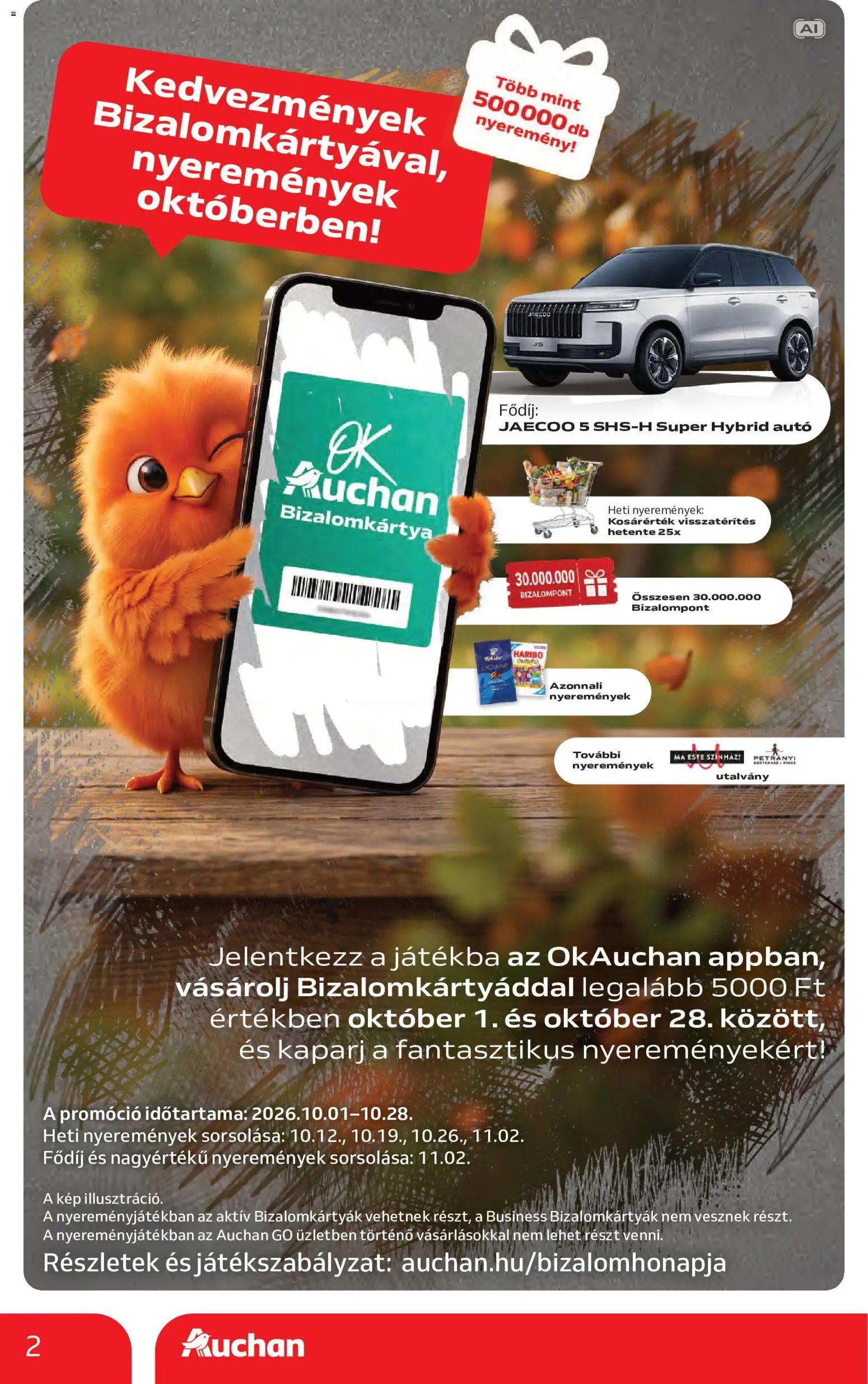 Auchan újság 2026.10.08. Auchan akciós újság