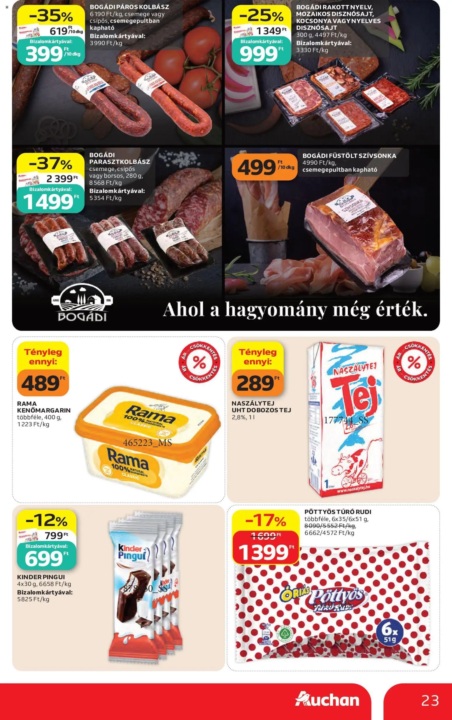 Auchan újság 2026.10.08. Auchan akciós újság