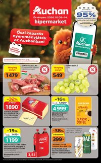 Auchan újság 2026.10.08. Auchan akciós újság