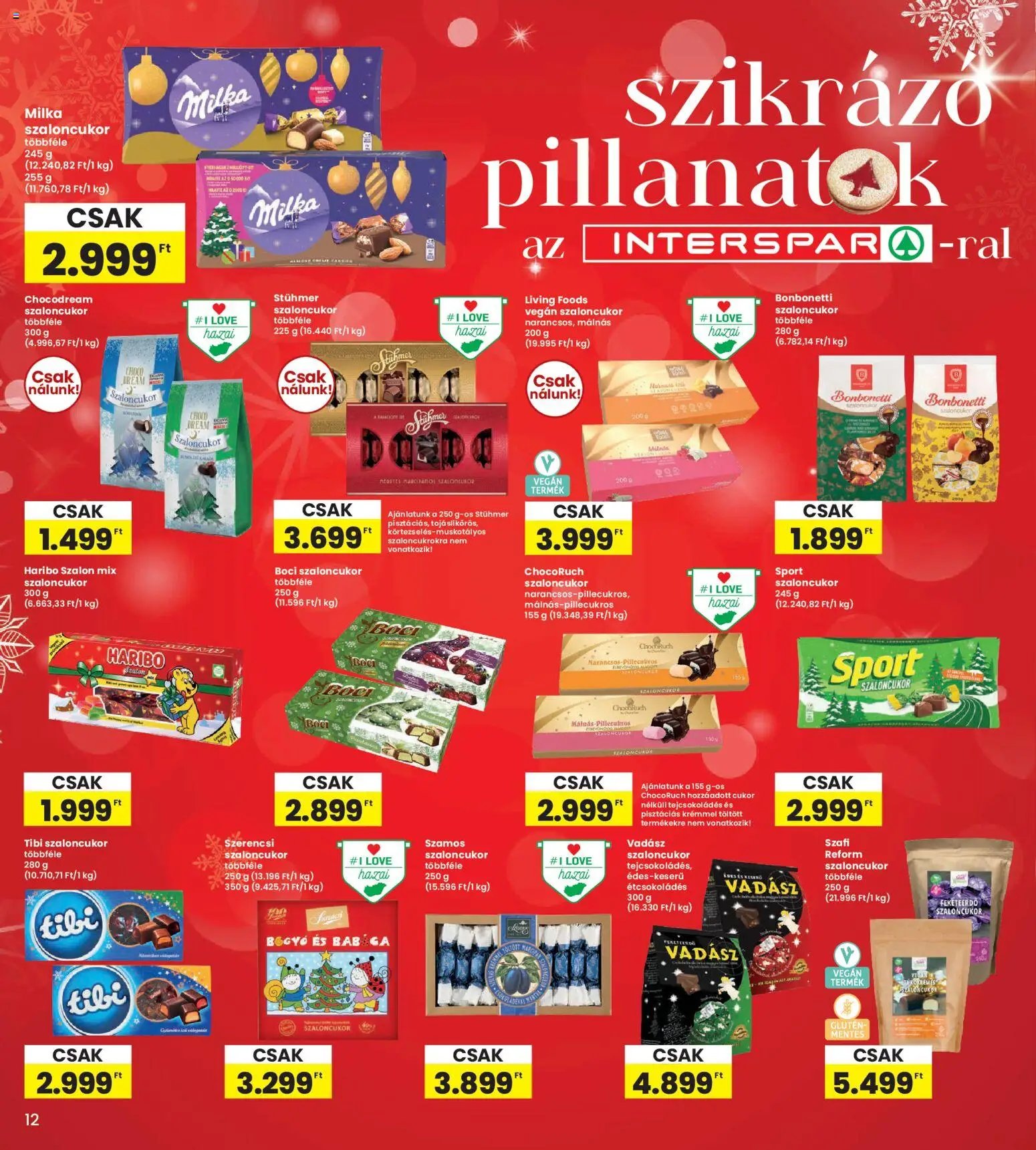 Interspar újság 2025.12.04. Akciós újság Interspar (2025-12-04 - 2025-12-10)