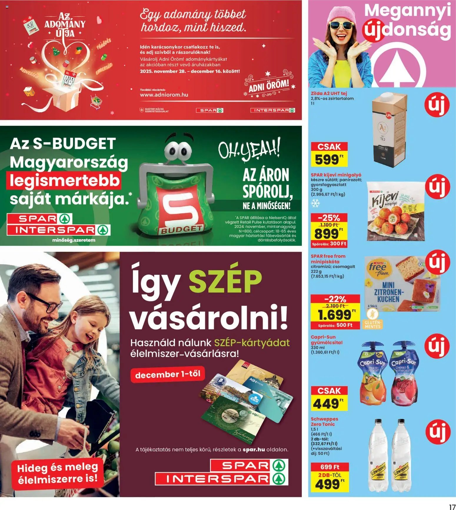 Interspar újság 2025.12.04. Akciós újság Interspar (2025-12-04 - 2025-12-10)