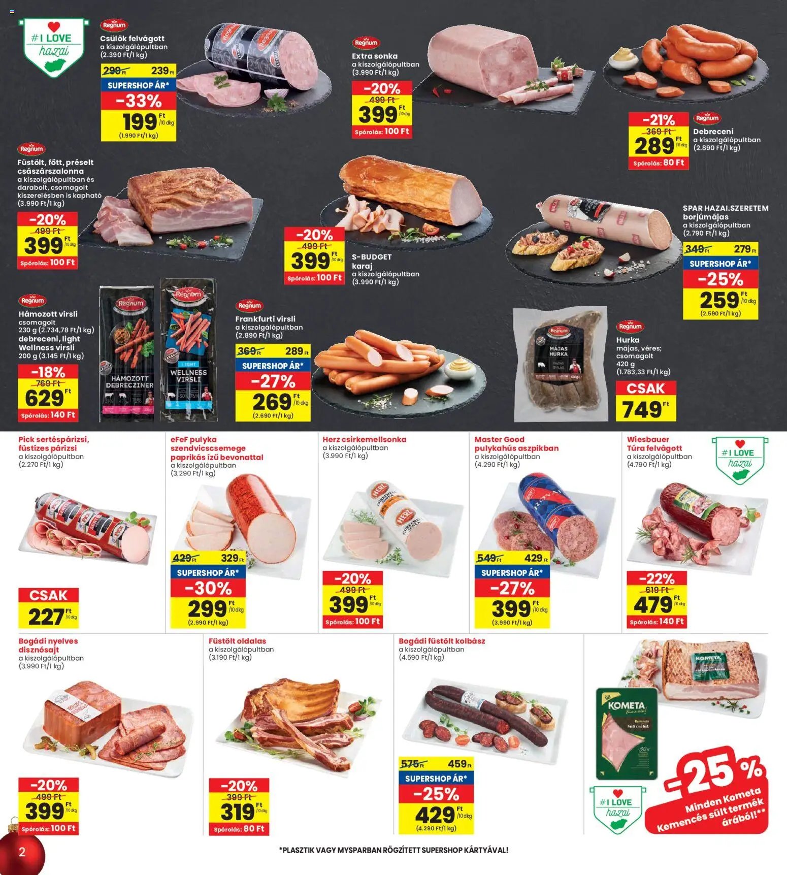 Interspar újság 2025.12.04. Akciós újság Interspar (2025-12-04 - 2025-12-10)