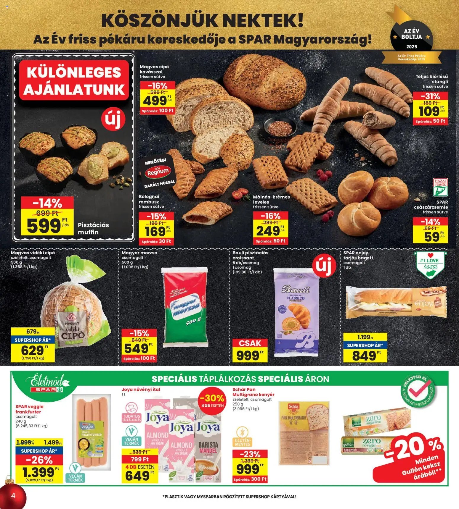 Interspar újság 2025.12.04. Akciós újság Interspar (2025-12-04 - 2025-12-10)