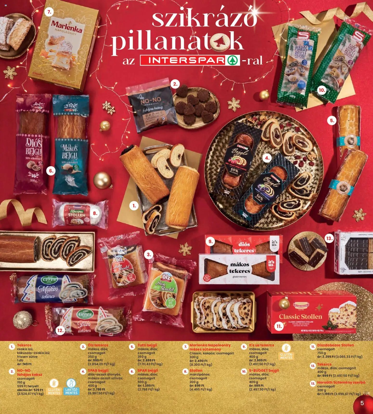 Interspar újság 2025.12.04. Akciós újság Interspar (2025-12-04 - 2025-12-10)