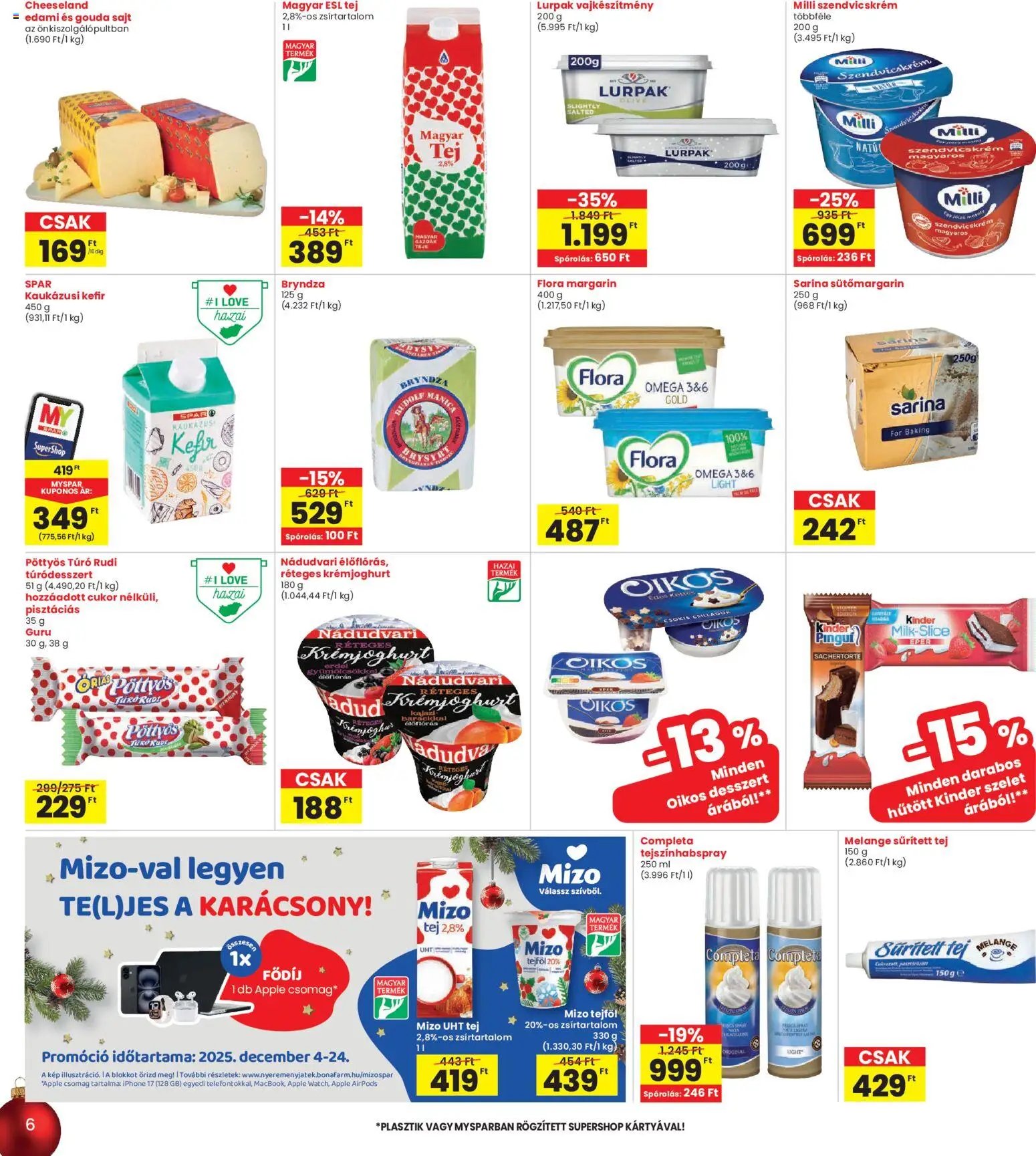 Interspar újság 2025.12.04. Akciós újság Interspar (2025-12-04 - 2025-12-10)