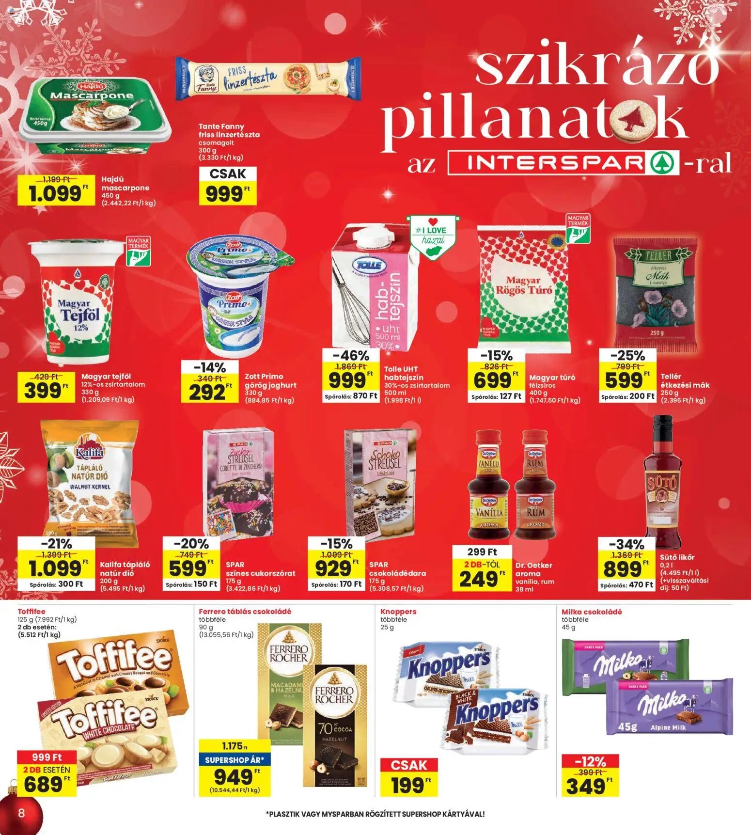 Interspar újság 2025.12.04. Akciós újság Interspar (2025-12-04 - 2025-12-10)