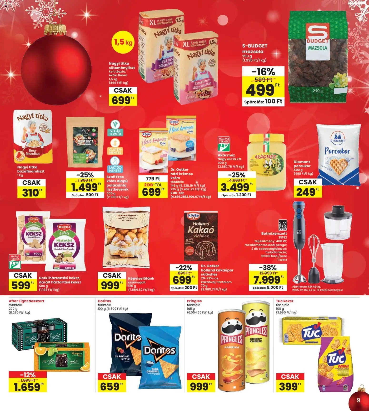 Interspar újság 2025.12.04. Akciós újság Interspar (2025-12-04 - 2025-12-10)