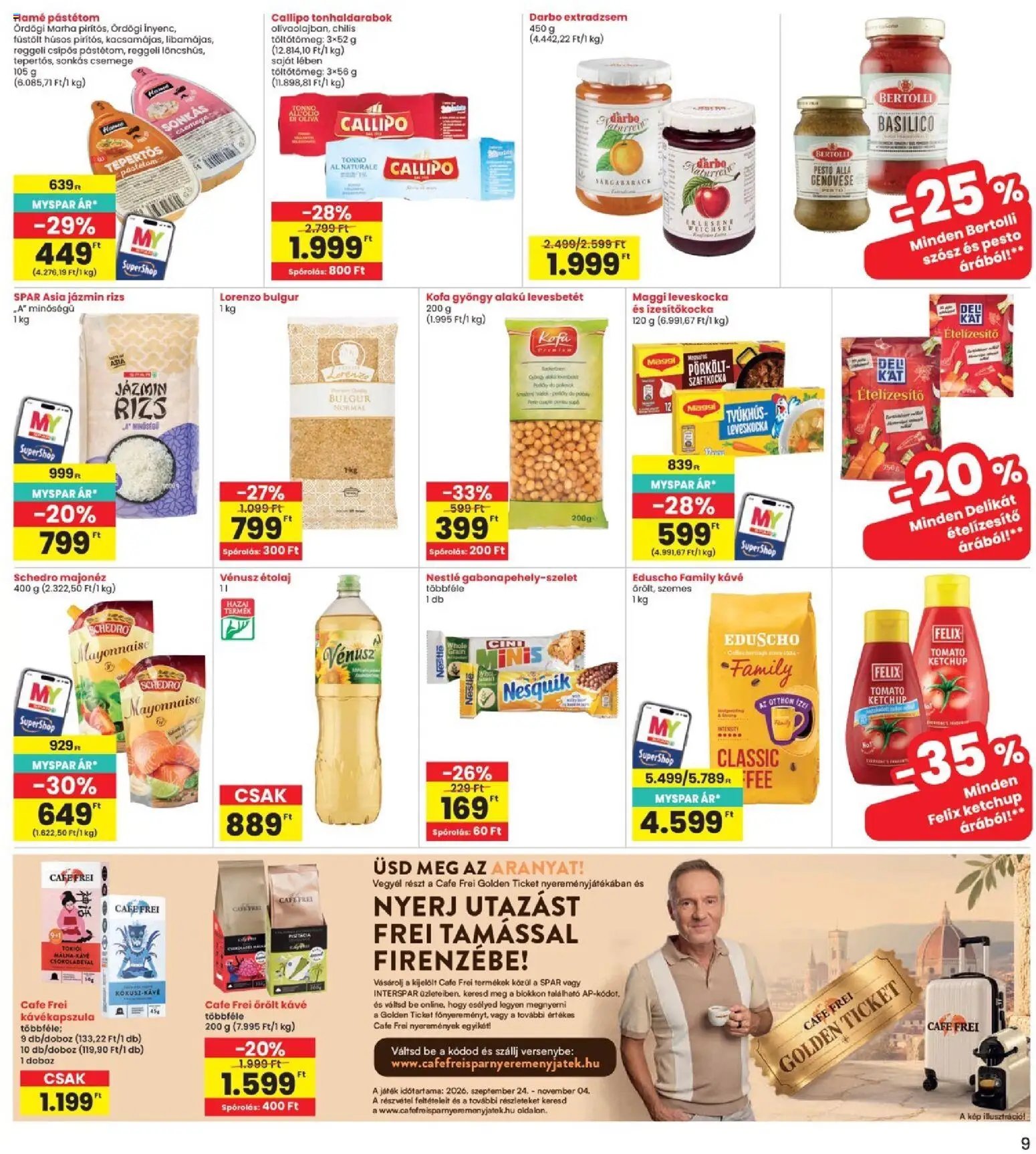 Interspar újság 2026.09.24. Interspar akciós újság