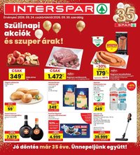 Interspar újság 2026.09.24. Interspar akciós újság