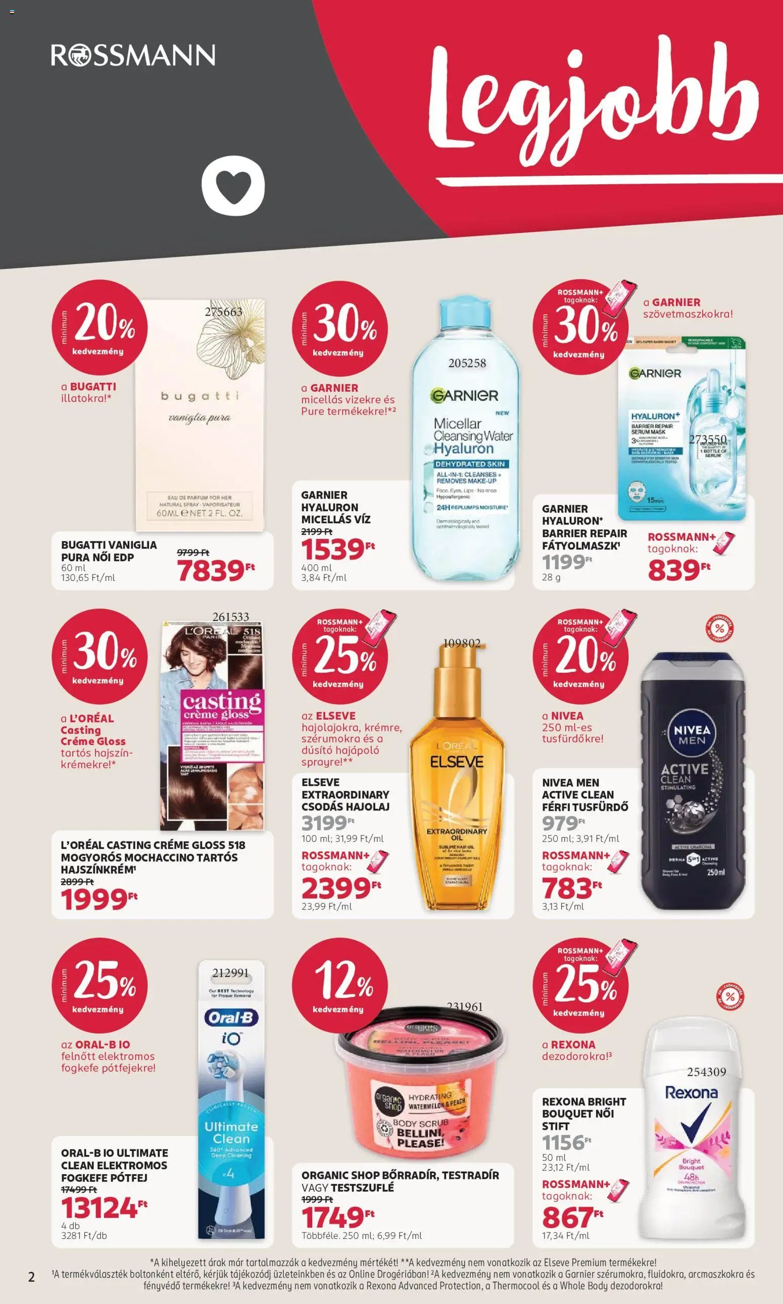 Rossmann akciós újság 2026.10.19. - lapozható formában szórólap ✳️