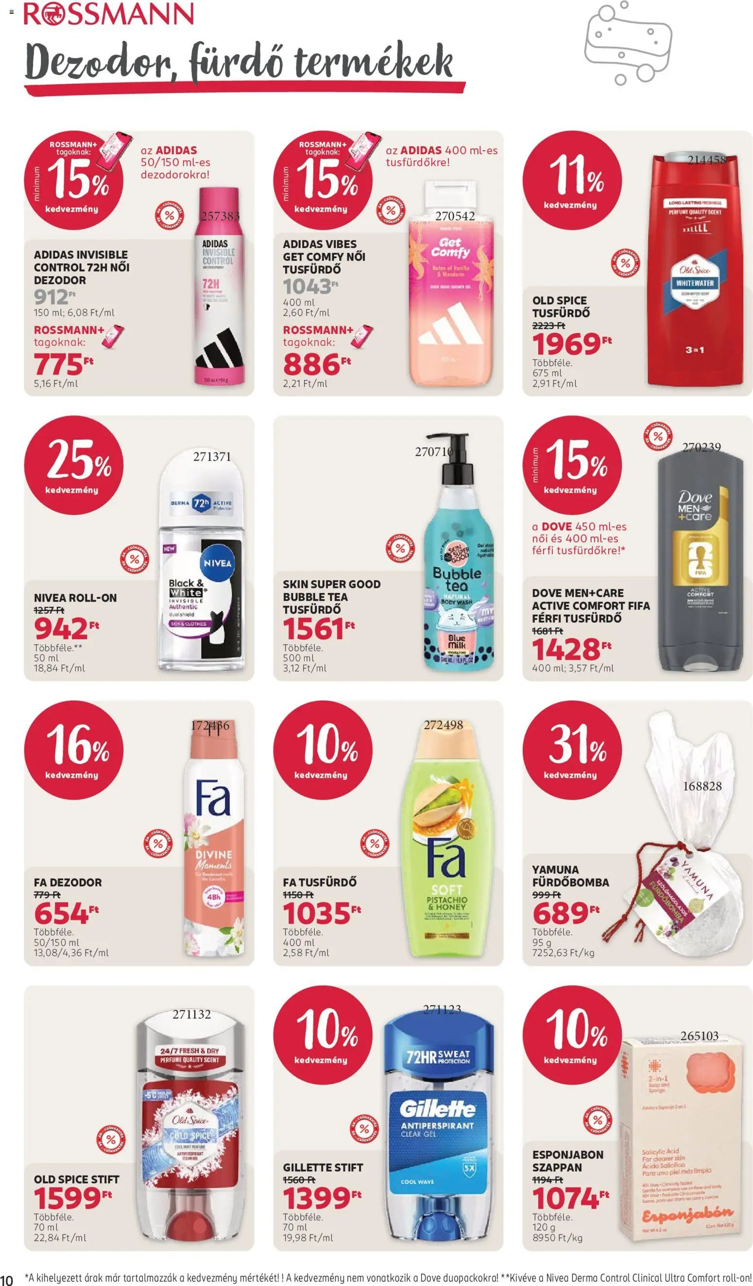 Rossmann akciós újság 2026.10.19. - lapozható formában szórólap ✳️